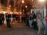 Die Ausstellung im Rathaus, Ehrenhalle mit geladenen Gästen trug den Titel „60 Jahre Evakuierung und Flucht aus Nordsiebenbürgen“