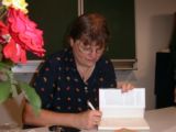Karin Gündisch, erfolgreiche Kinderbuchautorin las am 14. September im Haus der Heimat.
